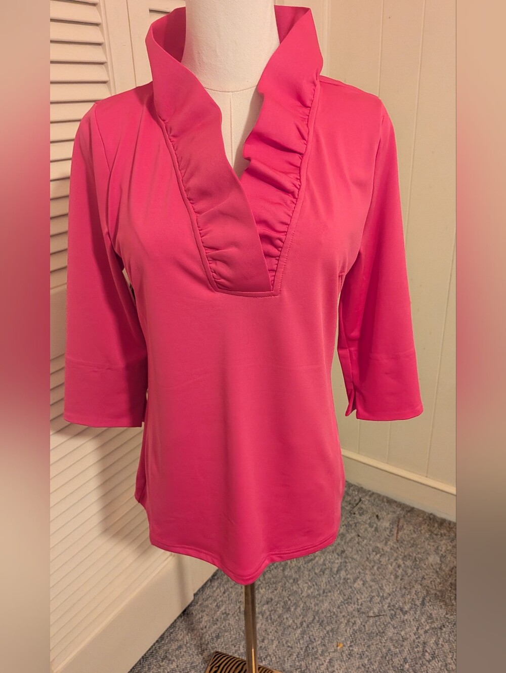 Gretchen Scott Ruffled Shirt